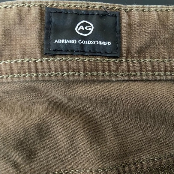 Men! AG Adriano Goldschmied Everett Slim Straight Fit Pants in Portobello Brown - Picture 7 of 9
